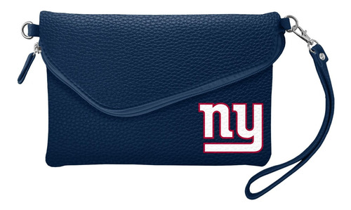 Bolso Tipo Guijarro Cruzado Plegable De La Nfl, 9 X 6 X...