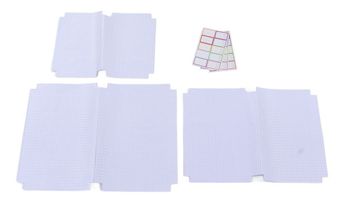 Protector De Cubierta De Libro 30 Piezas Transparente Transp