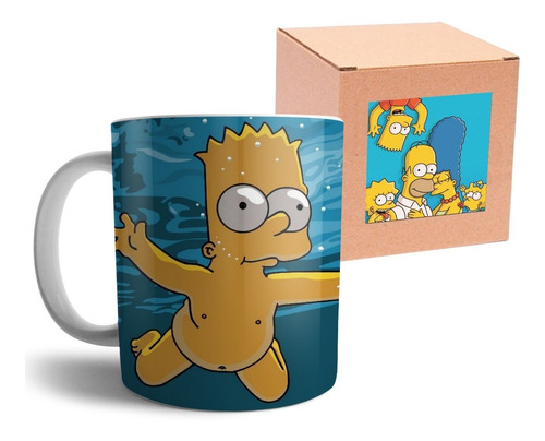 Mug Vaso Pocillo Los Simpsons S2