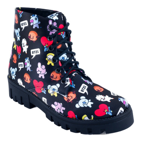 Botas Bts Army Bt21 Universe Kpop Plataforma 900-n-bt21