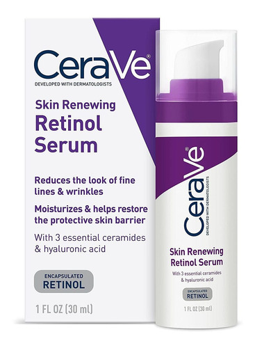 Cerave Skin Renewing Retinol Serum 30ml Ácido Hialurónico 