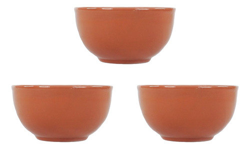 Set X3 Bowl Cazuela Esmaltado Terrina Bowl 21cm 