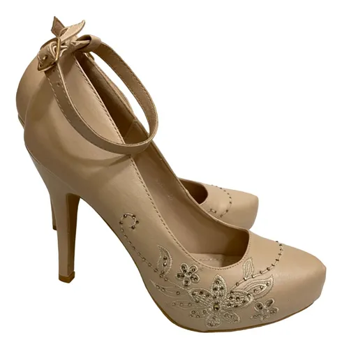 Zapatos store fiesta beige