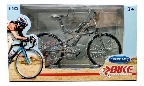 Bicicleta A Escala 1:10, Bmw Q6.s Xtr, Metalica, 18cms Largo