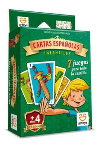 Juego De Cartas O Naipes Españolas  Infantil 3172