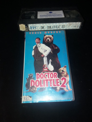 Película Doctor Dolittle 2 Vhs