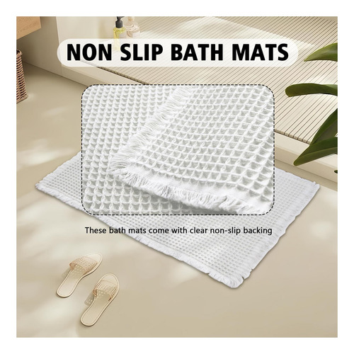 Alfombra De Baño De Gofres Ep Jeans, Esteras De Baño No De X