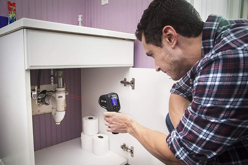 Imagen 4 de 8 de Camara Termómetro Termal Infrarrojo Flir Tg165 Homologado