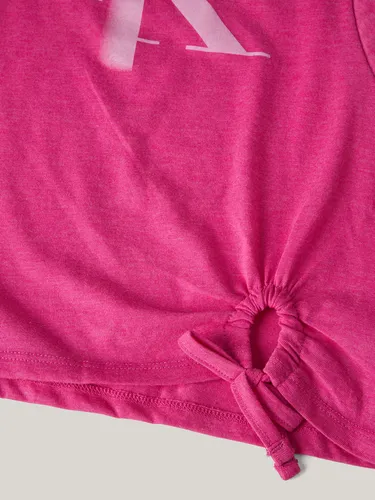 Polera Niña Flange Fucsia Calvin Klein