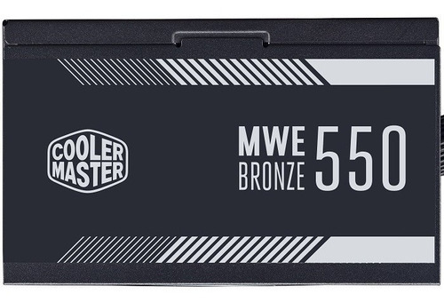 Fonte de alimentação Cooler Master Mwe 550 V2 Bronze 80 Plus 550w