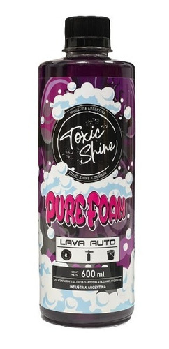 Shampoo Lava Auto Pure Foam P/ Foam Lance Toxic Shine 600cc