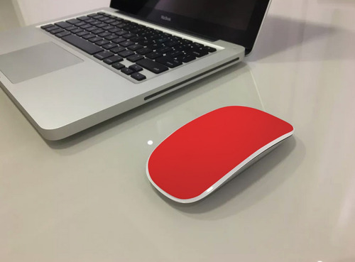 Imagem 2 de 3 de Capa Película Protetora Skin Silicone Apple Magic Mouse 1 2