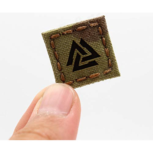 Parche Ojo De Gato Ir-multicam, 1 X 1, Valknut, Viking,