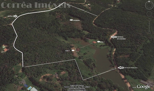 Lindo Sitio Rico Em Agua Em Juquitiba-sp