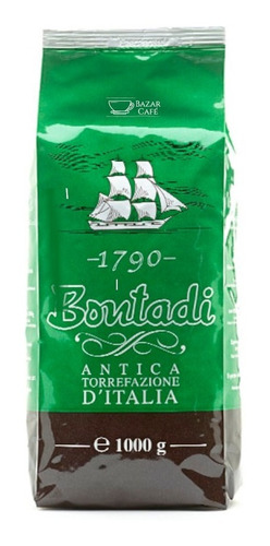 Café En Grano Italiano Bontadi Verde 1kg Envío Gratis