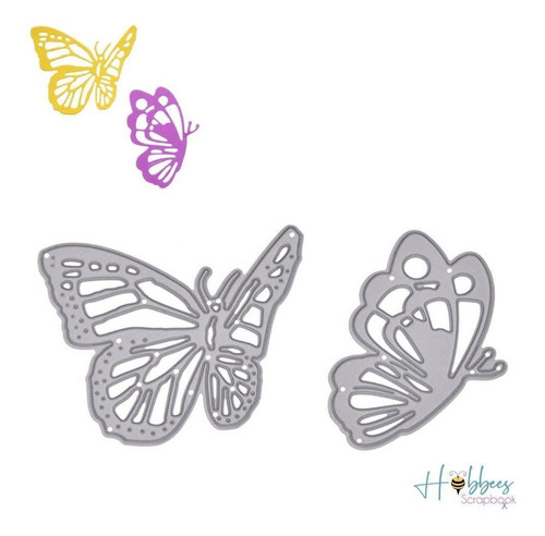 Suaje Mariposas Caladas #2 Butterfly Decorar Tarjeta Troquel