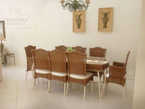 Casa Residencial Para Locação, Acapulco, Guarujá. - Ca0346