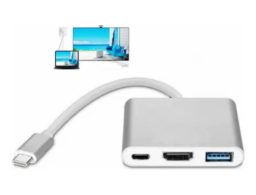 Adaptador Usb C A Hdmi Para Macbook Pro/air Thunderbolt 3