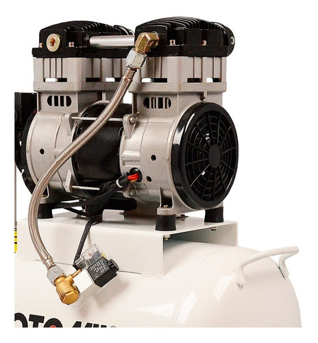 Imagem 2 de 4 de Compressor De Ar Silêncio Odontológico 8pés Cmo-8/50 Motomil