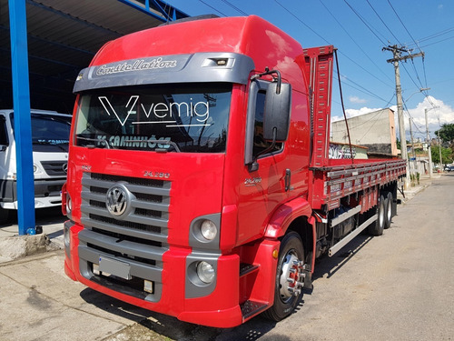 Imagem 1 de 14 de Caminhão Vw 24.280 Constellation 6x2 Carroceria