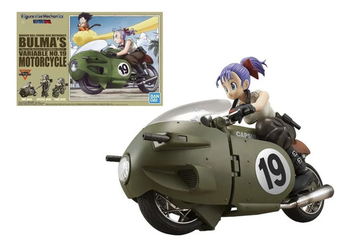 Bulma's Variable N19 Motorcycle Figure Rise Original Bandai