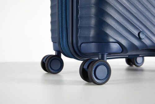 Maleta Carry On Travel Blue 20p Expandible Polipropileno