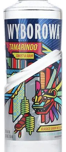Pack De 6 Licor De Vodka Wyborowa Tamarindo 200 Ml