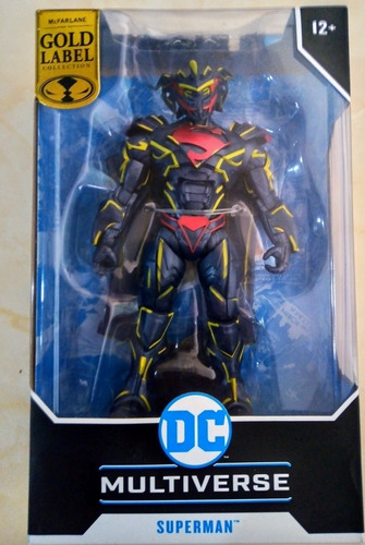 Dc Multiverse Gold Label Superman Energyzed Unchained Armor