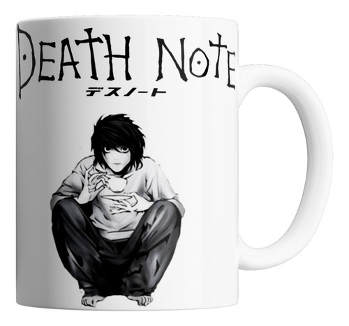 Imagen 1 de 4 de Taza De Cerámica - Death Note (variedad De Modelos)