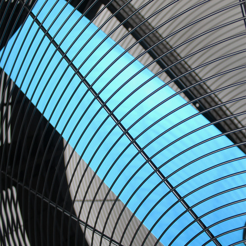Ventilador Industrial Tipo Tambor Runfit 48 Pulgadas 110v Cantidad De Aspas 3 Estructura Negro Aspas Azul Diámetro 1.219 M Frecuencia 60hz Material De Las Aspas Plástico