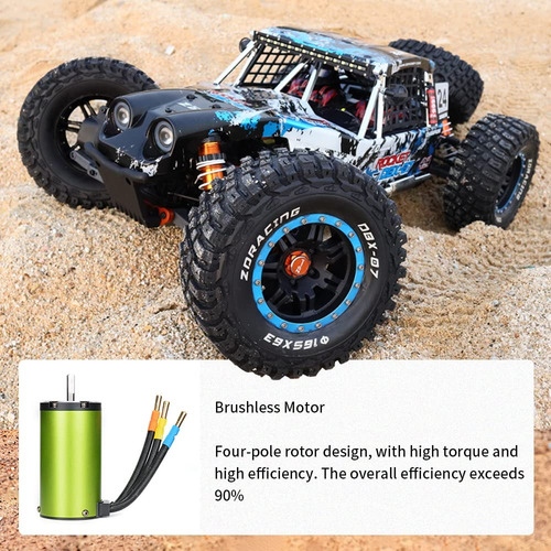 Motor Brushless 4070 2200kv 4 Polos Impermeable 1/8 Alto Tor