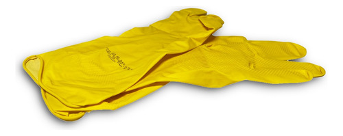 Kit 10 Pares Luvas Multiuso Latex G / 9 Foxlux Amarela