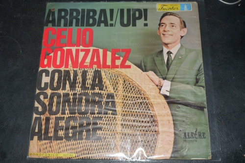 Jch- Celio Gonzalez Con La Sonora Alegre Arriba Up Lp 