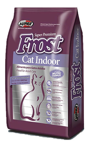 Imagen 1 de 1 de Alimento Frost Super Premium Cat Indoor para gato adulto sabor mix en bolsa de 8.5kg