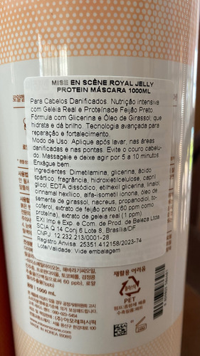Litrão Kit Shampoo/condicionador Royal Jelly - Mis En Scene