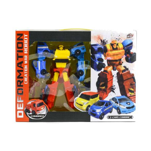 Figura De Acción Auto Transformable Warrior V