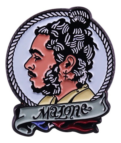Pins De Post Malone / Musica / Broches Metálicos (pines)