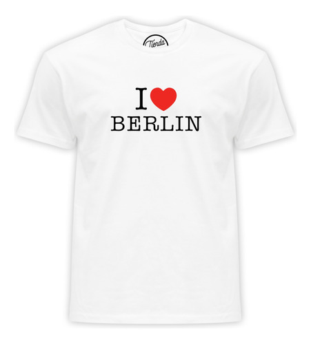 Playera I Love Berlin Corazon Souvenir T-shirt