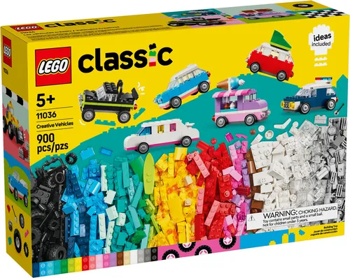 Lego Classic 11036 Veículos Criativos Brinquedo De 900 Peças