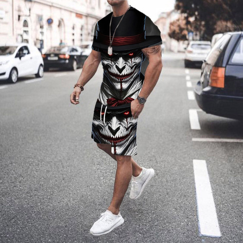 Conjunto 2 Piezas De Camiseta Y Pantalones Cortos Para