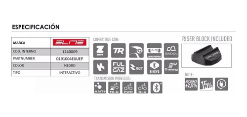 Rodillo Entrenador Elite Suito-t