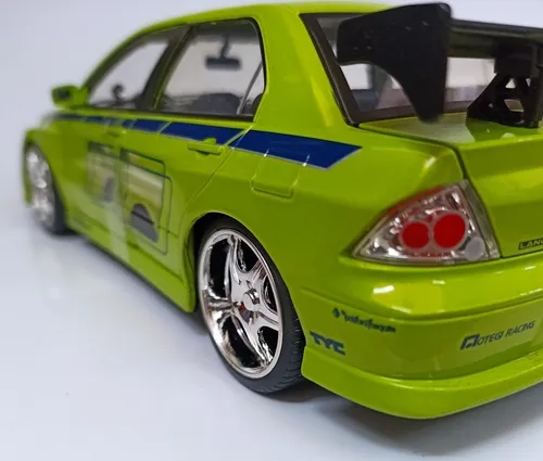 Mitsubishi Lancer Evolution - Jada 1:24 - Fast And Furious.