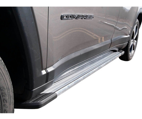 Estribos Aluminio Pulido Suv 2 Bepo Para Jeep Compass