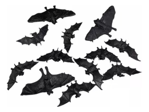 Murcielagos X12 Halloween Juguetes Cotillón