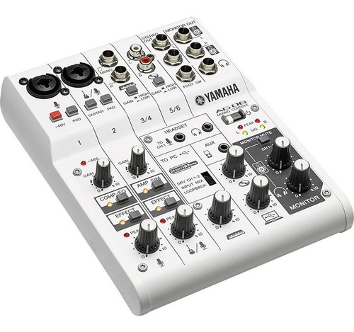 Imagem 2 de 2 de Yamaha Ag06 | Mesa De Som E Interface De Áudio *oficial