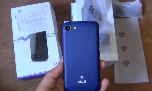 Telefono Gelsi G31 Liberado- Nuevo -blu-zte