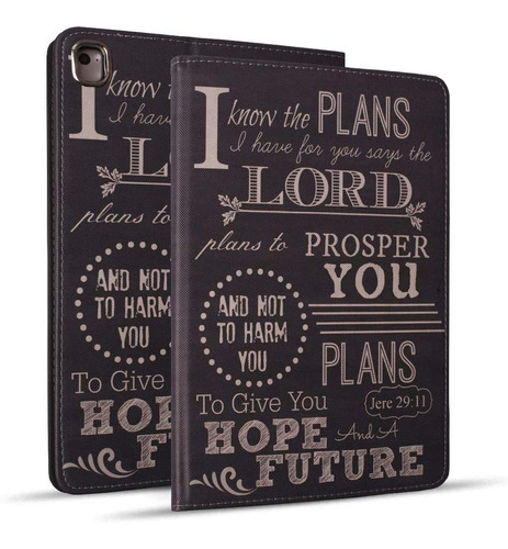 Funda Para iPad Mini 5 4 3 2 1 Log Zog Soporte Cita Biblica