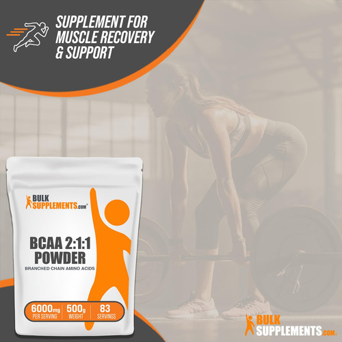Bulksupplements Pure Bcaa 2:1:1 (branch Chain Amino Acids) I