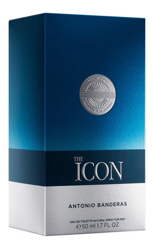 Imagen 3 de 3 de Perfume Banderas The Icon EDT 50 ml para hombre