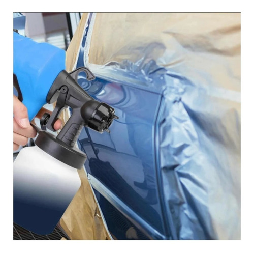 Imagen 6 de 6 de Maquina Pistola De Pintar Con Compresor Electrico + Envio